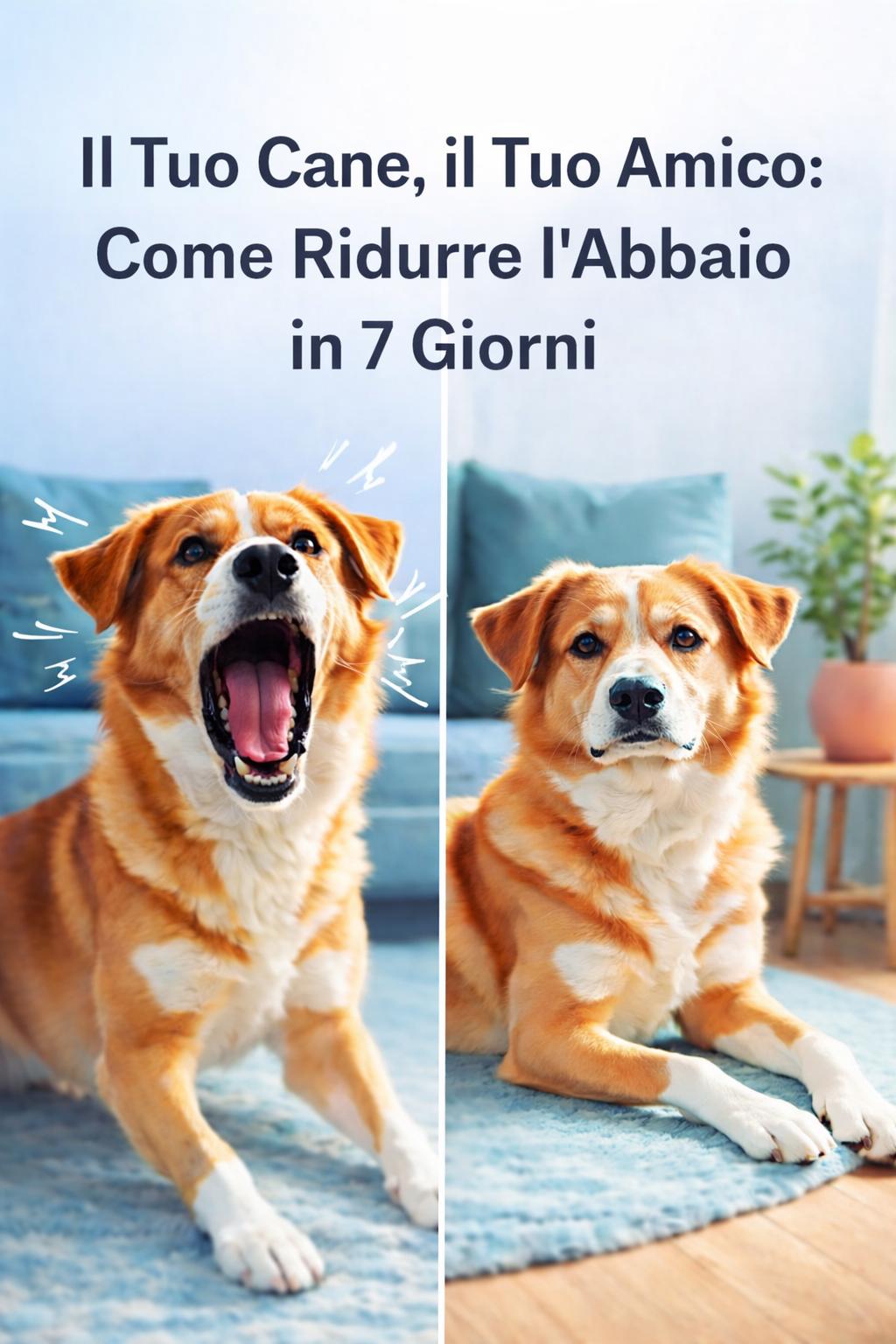 Il Tuo Cane, il Tuo Amico: Come Ridurre l'Abbaio in 7 Giorni